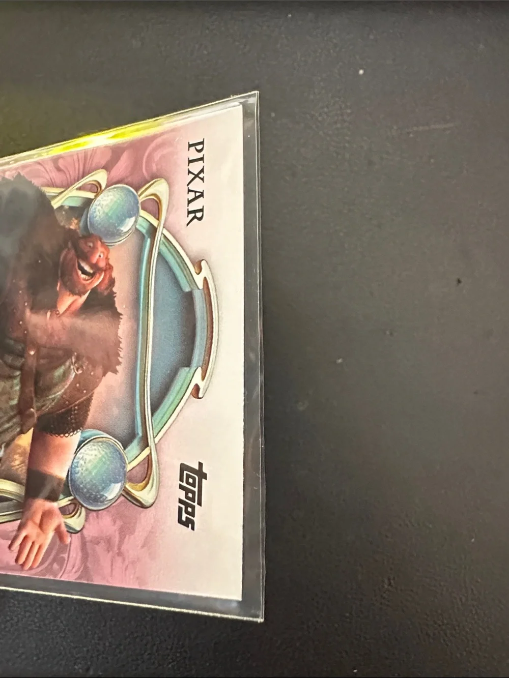 Topps Pixar King Fergus Trading Card - Pink and Blue Accents